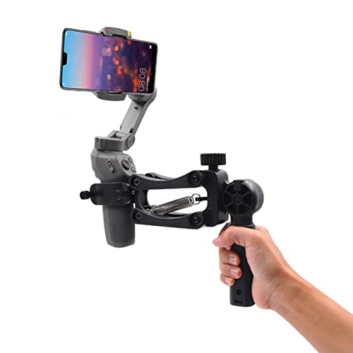 Multifunktionaler Z Axis-Stabilisator,4-Achsen-Stabilisator Z-Achsen-Stabilisator Langlebiger Dam-Handheld Tabilizer-Griff Zubehör für Osmo Mobile 3 von Tbest