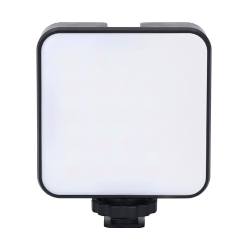 RGB Video Licht LED -Kamera Licht Vollfarben Tragbare Fotografie Licht 1200mAh CRI 95+ 3000-6500K FX Effekte für Familienversammlungen Im Freien Im Freien Streaming (Black) von Tbest