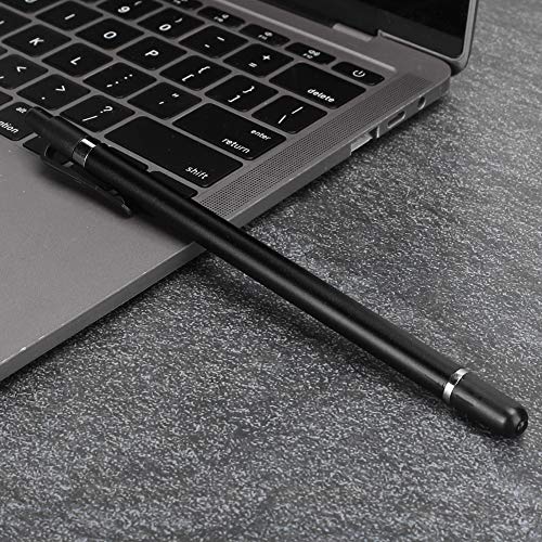Stylus Pen Doublehead Tablet Handy Sn Touching Nonrechargeable Universal Type White (Schwarz) von Tbest