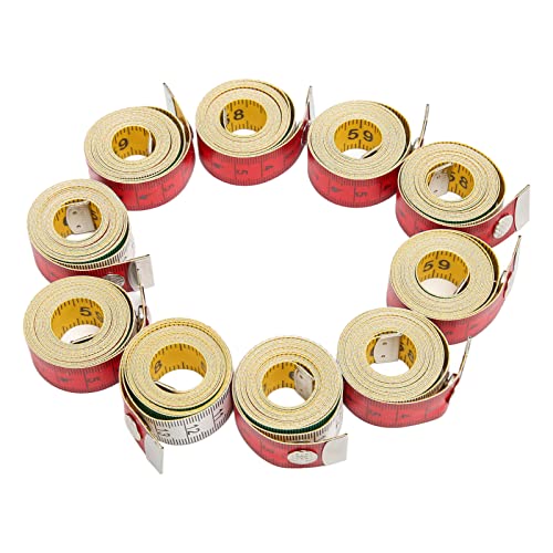 TSTEST ONDERE NEWING- UND BILDERUNGSBEDEUTUNG, 10PCS WEITE MESSUNGSBABE 60 Zoll 150 Cm Doppelseitig Farbenfrohe, Klares Maßstab Körpermessband Zum Schneiden TSTEST ONDERE NEWING- UND BILDERUNGSBEDEUTUNG, 10PCS WEITE MESSUNGSBABE 60 Zoll 150 Cm Doppelseitig Farbenfrohe, Klares Maßstab Körpermessband Zum Schneiden von Tbest