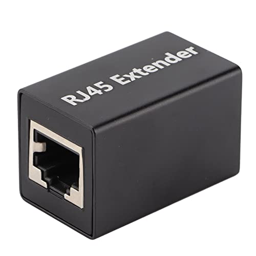 Tbest Ethernet-Splitter RJ45-Netzwerkanschlussadapter Ethernet-Buchsen-Extender-SplitterEin-zu-Zwei-Splitter, Home o Zubehör (Einer zieht einen Splitter) von Tbest