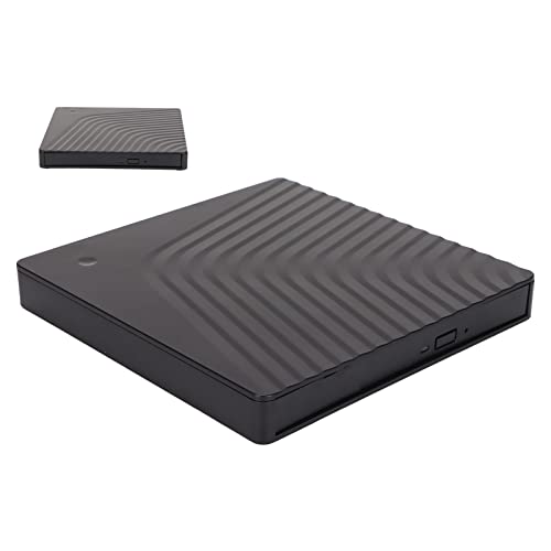 Tbest Externes DVD-Laufwerk, Externes DVD-Laufwerk Abnehmbares USB3.0/USB 2.0 5 Gbps Laptop Optisches Laufwerk Gehäuse für 12,7mm/9,5mm SATA DVD RW Laufwerk Tbest Externes DVD-Laufwerk, Externes DVD-Laufwerk Abnehmbares USB3.0/USB 2.0 5 Gbps Laptop Optisches Laufwerk Gehäuse für 12,7mm/9,5mm SATA DVD RW Laufwerk von Tbest
