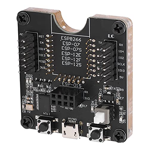 Tbest Indusal Plies 8266 Entwicklungsplatine WiFi-Modul Testbrennvorrichtungswerkzeug 0 0S 2E 2F 2S 8T Electronic Conent von Tbest