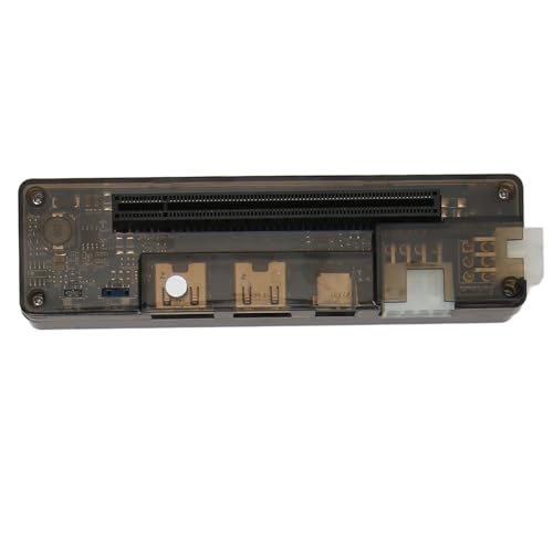 Tbest KExternes Grafikkarten-DockExternes Laptop-Grafikkarten-DockVideokarten-Dock für Laptop, Laptop-Grafikkarten-Dock NGFF M.2 M Key PCI E 16X 6Pin 8Pin Power HD-Schnittstelle EXP von Tbest