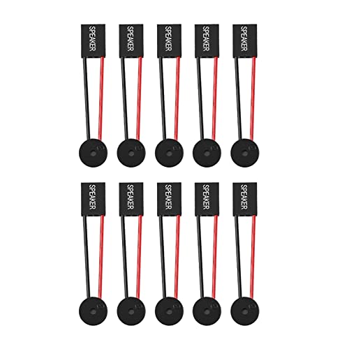 Tbest Mainboard Speaker, Pc Beeper,Pc Beeper,Mainboard Lautsprecher,Gehäuse Lautsprecher Für Mot 10Pcs Desktop Pc Computer Mainboard Gehäuse Piepton Summer Lautsprecher Anschlussstecker von Tbest