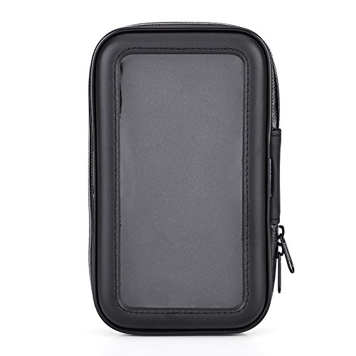 Tbest Navi Halterung, Telefonhalterung Für Motorrad,Wasserdicht,Motorradhalterung,Handyhalterung,Tasche,Verstellbar,Anti-Shake,Metall,Fahrrad,Handytasche,Motorradtasche,Telefonhalter (L) von Tbest