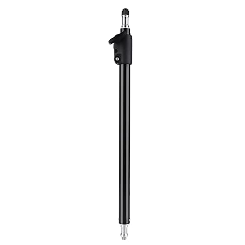 Tbest Stativverlaengerung 1/4, Photo Pole with 3/8Th Adapt,1/4 Einbein,Lichtstativ-Verlängerung,Fotostudio 45 Bis 74 cm,Verstellbare Verlängerungsstange Für Lichtmikrofonarm-Ständer von Tbest