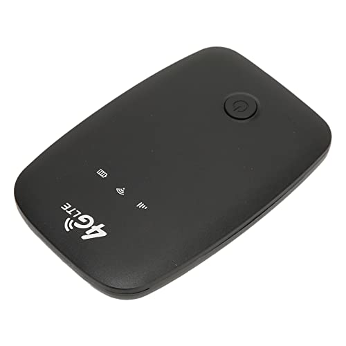 Tbest mobiler WLAN Router, Mobiler Hotspot-Router SIM-Karten-Router mit SIM-Kartensteckplatz Netzwerkprodukte Mobiler 4G-WLAN-Hotspot SIM-Kartensteckplatz 2100-mAh-Akku Tragbarer 4G-WLAN-Router für von Tbest