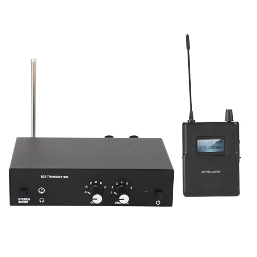 Tbest und Kopfhörer, und Kopfhörer, für ANLEON S2 UHF Stereo Wireless System System 670–680 MHz 100–240 V () (EU-Stecker) von Tbest