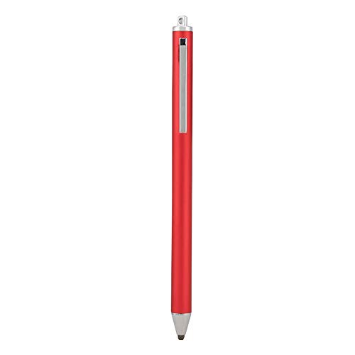 Touch Stift Mit Festen Clip,Xiaomi Stylus Pen Für Pad 5 Ersatztip,Penna Pro Smartphone Stoffkopf Stylus Für Tab Lg Huawei Xiaomi Smartphones Und Tablet Für 2018 Schwarz (Rot) von Tbest