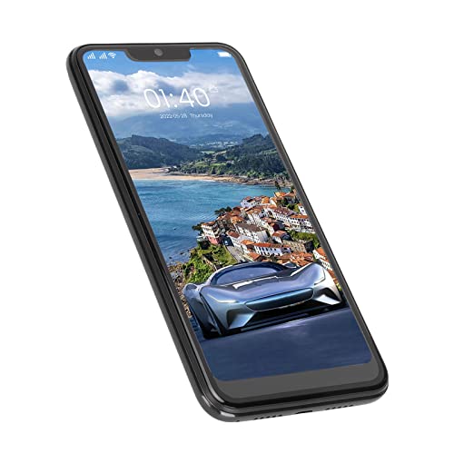 Unlocked Refurbished, I 13 Pro Max Phone Unlocked Android, Ip13 Pro Max 6,1 Zoll HD Sn Smartphone 3 GB 32 GB Dual-SIM-Handy mit Vorderer und Hinterer HD-Kamera für Android Hellblau (Schwarz) von Tbest