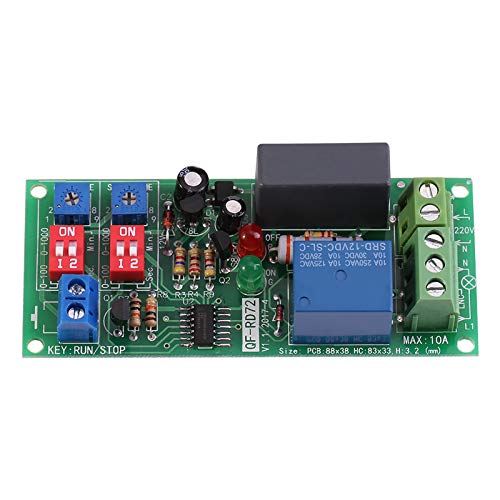 schaltmodul,Zeitrelais 230V,Zeitrelais Ac100V-250V,Einschaltverzögerung 230V,P3 + Programmierbar + Zyklisch + Timer 220 V Endloszyklus-Relais Mit Ein/Aus-Sekunden-Schaltermodul 1 Stück Ac100 V-250 V E schaltmodul,Zeitrelais 230V,Zeitrelais Ac100V-250V,Einschaltverzögerung 230V,P3 + Programmierbar + Zyklisch + Timer 220 V Endloszyklus-Relais Mit Ein/Aus-Sekunden-Schaltermodul 1 Stück Ac100 V-250 V E von Tbest