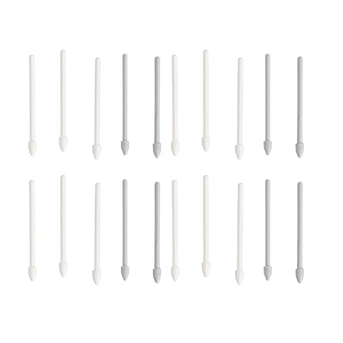 de FedernErsatzstiftspitzenErsatzstiftspitzenwerkzeugTouch-Stylus-Spitzenspitzen,4Set Ersatz-Touch-Stylusspitze Nibor 22 Ultra 5G Ersatzspitzen-Werkzeugset Schwarz und Grau (Weiß von Tbest