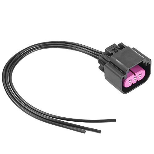 Fuel Pressure Sensor Connector,Flex-Kraftstoffsensor-Anschluss,Flex-Kraftstoffdrucksensor-Anschluss Pigtail-Draht Kraftstoffzusammensetzung Drahtanschlussstecker Pigtail Ersatz für GM E85 13577394 von Tbest
