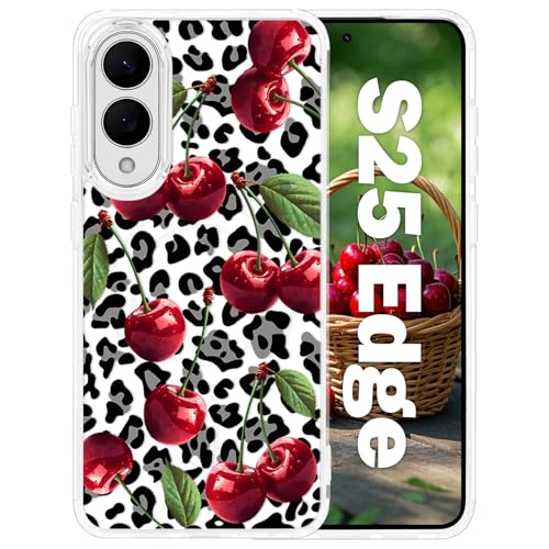 Tcaraersing Schutzhülle für Samsung Galaxy S25 Edge, Blumenmuster, transparent, stoßfest, harte Rückseite aus Polycarbonat, weicher TPU-Rand, schlanke Abdeckung für Mädchen, Damen, Teenager Tcaraersing Schutzhülle für Samsung Galaxy S25 Edge, Blumenmuster, transparent, stoßfest, harte Rückseite aus Polycarbonat, weicher TPU-Rand, schlanke Abdeckung für Mädchen, Damen, Teenager von Tcaraersing