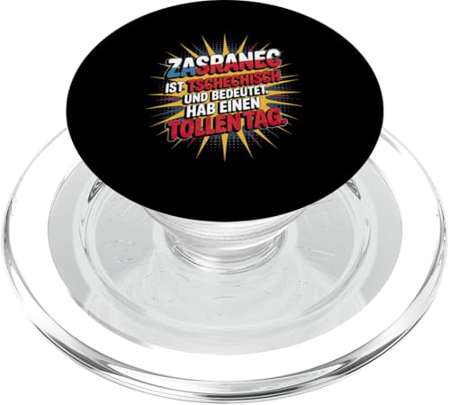 Zasranec Ist Tschechisch Und Bedeutet: Hab Einen Tollen Tag PopSockets PopGrip für MagSafe Zasranec Ist Tschechisch Und Bedeutet: Hab Einen Tollen Tag PopSockets PopGrip für MagSafe von Tchechien Tchechisch Kollege Humor Spaß