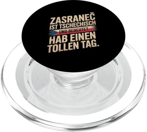 Zasranec Ist Tschechisch Und Bedeutet: Hab Einen Tollen Tag PopSockets PopGrip für MagSafe Zasranec Ist Tschechisch Und Bedeutet: Hab Einen Tollen Tag PopSockets PopGrip für MagSafe von Tchechien Tchechisch Kollege Humor Spaß