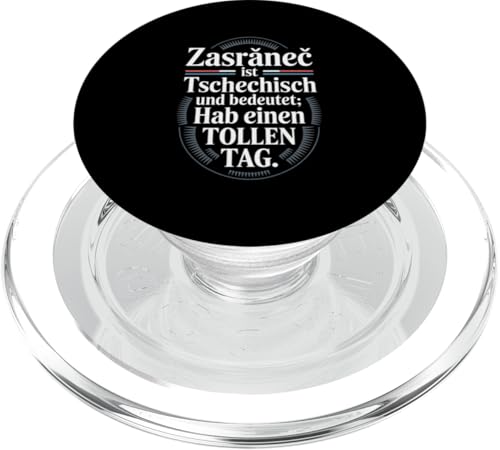 Zasranec Ist Tschechisch Und Bedeutet: Hab Einen Tollen Tag PopSockets PopGrip für MagSafe Zasranec Ist Tschechisch Und Bedeutet: Hab Einen Tollen Tag PopSockets PopGrip für MagSafe von Tchechien Tchechisch Kollege Humor Spaß