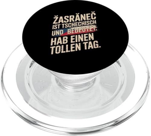 Zasranec Ist Tschechisch Und Bedeutet: Hab Einen Tollen Tag PopSockets PopGrip für MagSafe Zasranec Ist Tschechisch Und Bedeutet: Hab Einen Tollen Tag PopSockets PopGrip für MagSafe von Tchechien Tchechisch Kollege Humor Spaß