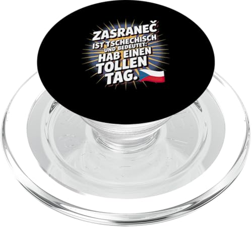 Zasranec Ist Tschechisch Und Bedeutet: Hab Einen Tollen Tag PopSockets PopGrip für MagSafe Zasranec Ist Tschechisch Und Bedeutet: Hab Einen Tollen Tag PopSockets PopGrip für MagSafe von Tchechien Tchechisch Kollege Humor Spaß