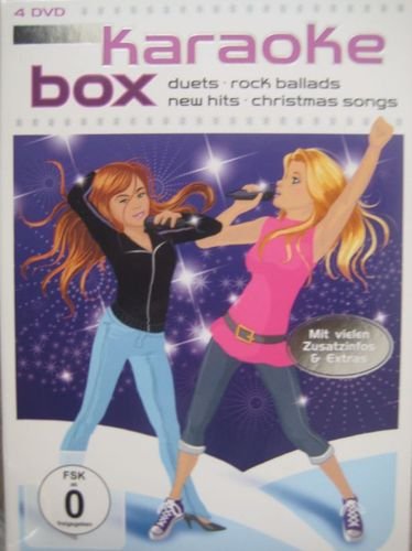 Karaoke Box 4 DVD Set - Duets - Rock Balldas - Christmas Songs von Tchibo GmbH