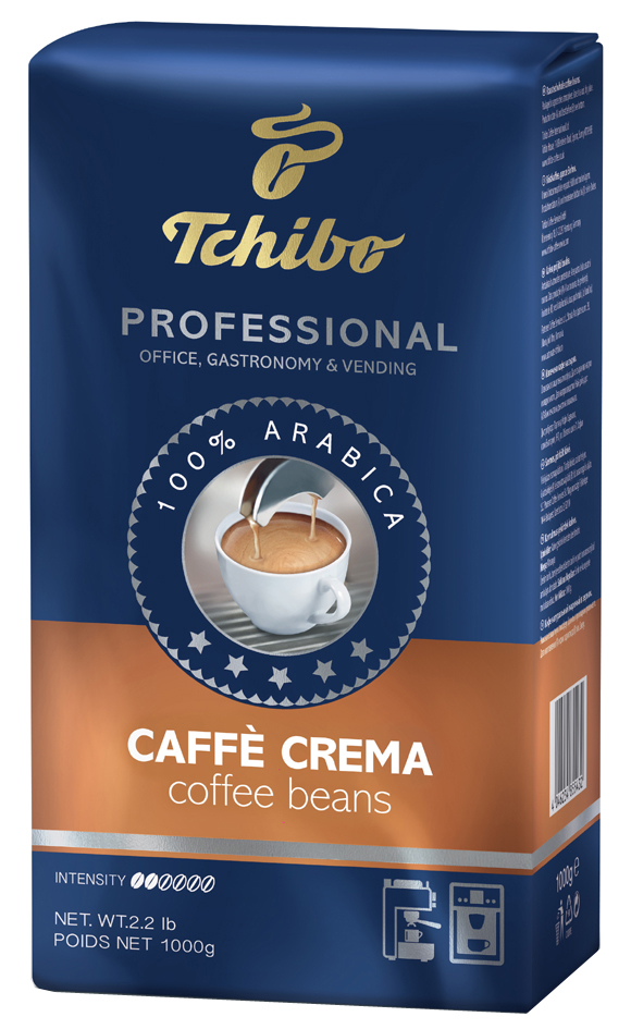Tchibo Kaffee , Professional Caffè Crema, , ganze Bohne von Tchibo