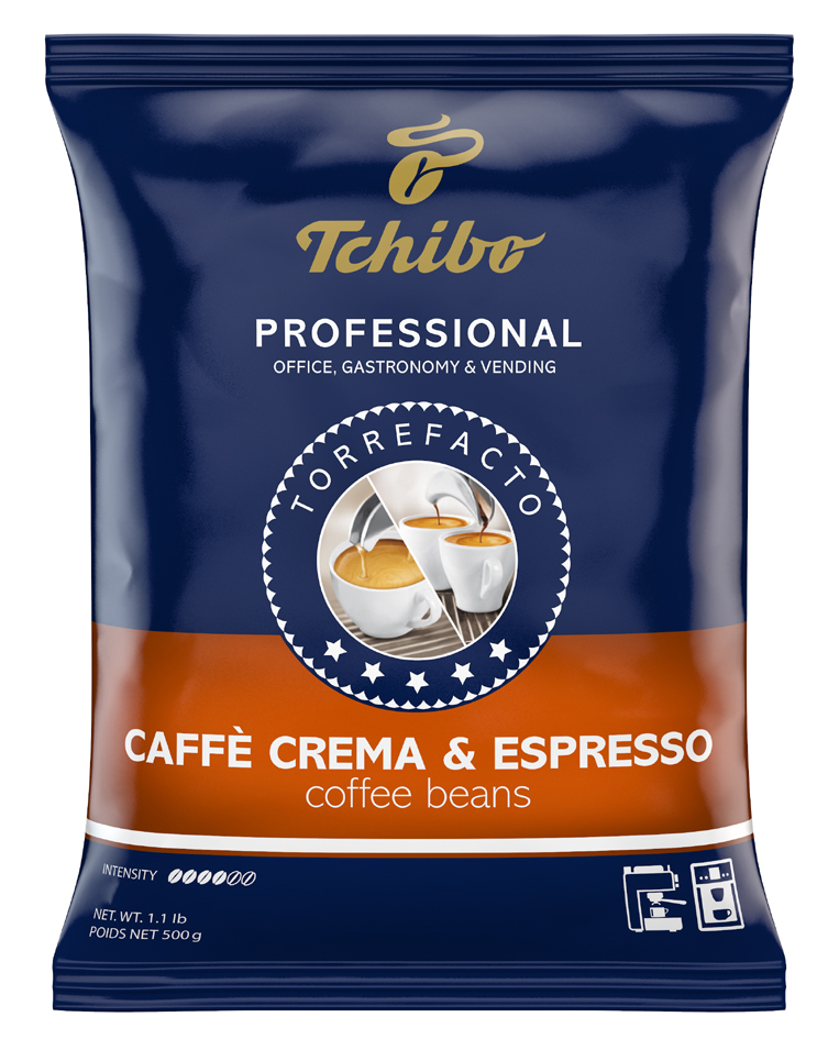 Tchibo Kaffee , Professional Crema & Espresso, , ganze Bohne von Tchibo