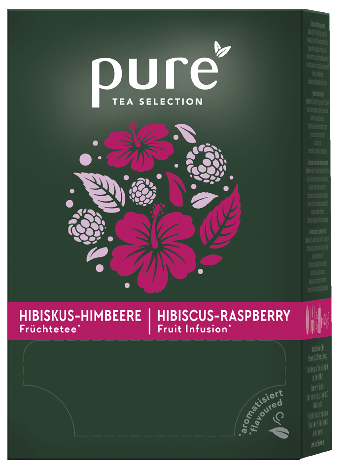 Tchibo Tee , PURE Tea Früchtetee Hibiskus/Himbeere, von Tchibo