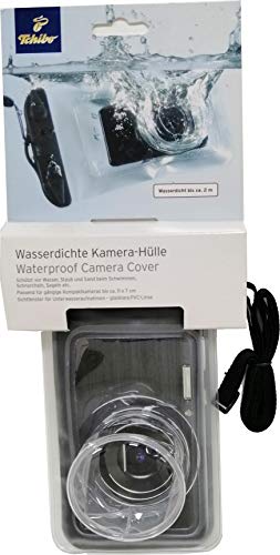 wasserdichte Kamera Hülle Waterproof Camera Cover ca. 11 x 7 cm - Wasserdicht bis ca. 2m - Objektivhöhe ca. 3 cm von Tchibo