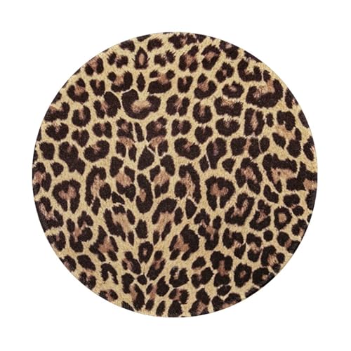 Tcoay Wasserdichtes Mauspad, rundes 8-Zoll-Mauspad, rutschfeste Gummibasis,Leopardenmuster Tcoay Wasserdichtes Mauspad, rundes 8-Zoll-Mauspad, rutschfeste Gummibasis,Leopardenmuster von Tcoay