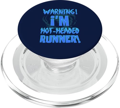 Achtung! Ich bin Hot-Headed-Läufer! PopSockets PopGrip für MagSafe von Tcool