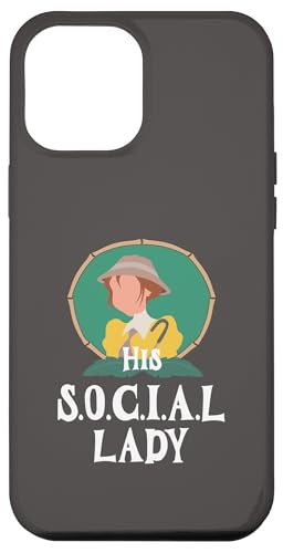 Seine S.O.C.I.A.L-Dame Hülle für iPhone 12 Pro Max von Tcool