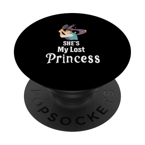 Sie ist meine verlorene Prinzessin PopSockets Klebender PopGrip von Tcool