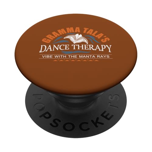 Tanztherapie-Atmosphäre mit den Mantarochen PopSockets Klebender PopGrip von Tcool