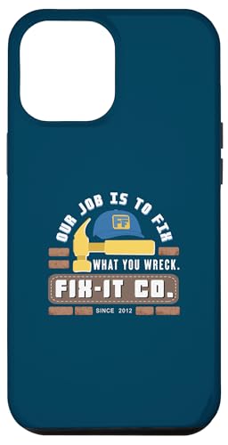 Unser Job ist es, seit 2012 zu reparieren, was Sie kaputt machen Hülle für iPhone 12 Pro Max von Tcool