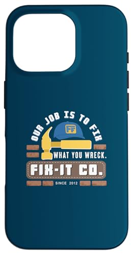 Unser Job ist es, seit 2012 zu reparieren, was Sie kaputt machen Hülle für iPhone 16 Pro von Tcool