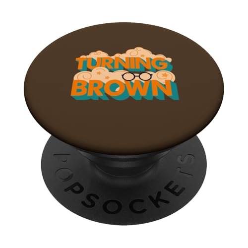 Wird ein Fan von Fun Runner, der braun wird PopSockets Klebender PopGrip von Tcool