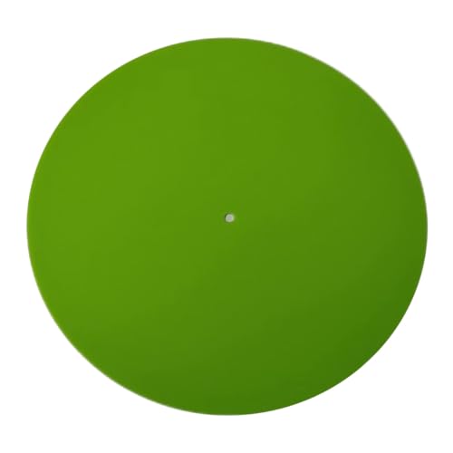 Tdkjfoutr 300mmx3mm Acryl-Plattenteller-Matte Schallplatten-Pad für Plattenspieler Vinyl Antistatisch LP-Matte, für Schallplattenspieler, Einfach zu Verwenden Grün Tdkjfoutr 300mmx3mm Acryl-Plattenteller-Matte Schallplatten-Pad für Plattenspieler Vinyl Antistatisch LP-Matte, für Schallplattenspieler, Einfach zu Verwenden Grün von Tdkjfoutr