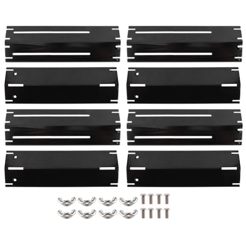 Tdkjfoutr 4 Paar Verstellbare Grill-Wärmeplatten-Schild-Wärmezelt-Ersatzteile für BBQ-Gasgrill-Wärmeplatten-Schild-Zeltbrenner, A Tdkjfoutr 4 Paar Verstellbare Grill-Wärmeplatten-Schild-Wärmezelt-Ersatzteile für BBQ-Gasgrill-Wärmeplatten-Schild-Zeltbrenner, A von Tdkjfoutr