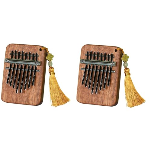 Tdkjfoutr 8-Ton Sapele Water Drop Medium Kalimba Tragbares Fünf-Finger-Klavier Geeignet für Anfänger Finger-Klavier-Instrument C Tdkjfoutr 8-Ton Sapele Water Drop Medium Kalimba Tragbares Fünf-Finger-Klavier Geeignet für Anfänger Finger-Klavier-Instrument C von Tdkjfoutr