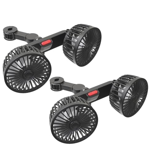 Tdkjfoutr Auto-Hecklüfter mit Doppelkopf, F4207, USB-Schnittstelle, Auto, Multifunktional, Praktisch, Praktisch, Autolüfter Tdkjfoutr Auto-Hecklüfter mit Doppelkopf, F4207, USB-Schnittstelle, Auto, Multifunktional, Praktisch, Praktisch, Autolüfter von Tdkjfoutr