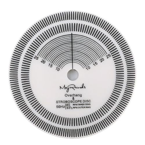 Tdkjfoutr LP-Plattenspieler, Stroboskop-Disc-Kalibrierung, Drehzahlmesser, Plattenspieler-Geschwindigkeitserkennung, Plattenkalibrierung Tdkjfoutr LP-Plattenspieler, Stroboskop-Disc-Kalibrierung, Drehzahlmesser, Plattenspieler-Geschwindigkeitserkennung, Plattenkalibrierung von Tdkjfoutr