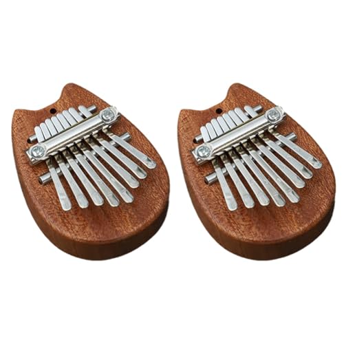 Tdkjfoutr Mini-Kalimba, Mini-Daumenklavier, 8-Töne, Tragbares Fingerklavierinstrument für Anfänger B Tdkjfoutr Mini-Kalimba, Mini-Daumenklavier, 8-Töne, Tragbares Fingerklavierinstrument für Anfänger B von Tdkjfoutr
