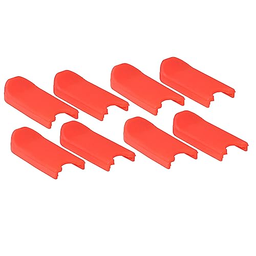 Tdkjfoutr Saxophon-Silikon-Fingerauflage-Set mit Sattel, 8 Packungen Fingerauflage Finger-Saxophon-Set Daumenauflage von Tdkjfoutr