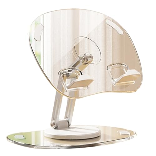 Tdkjfoutr Tablet-Halterung, Verstellbarer Klappständer, Transparente Acryl-Tablet-Desktop-Unterstützung, Tdkjfoutr Tablet-Halterung, Verstellbarer Klappständer, Transparente Acryl-Tablet-Desktop-Unterstützung, von Tdkjfoutr