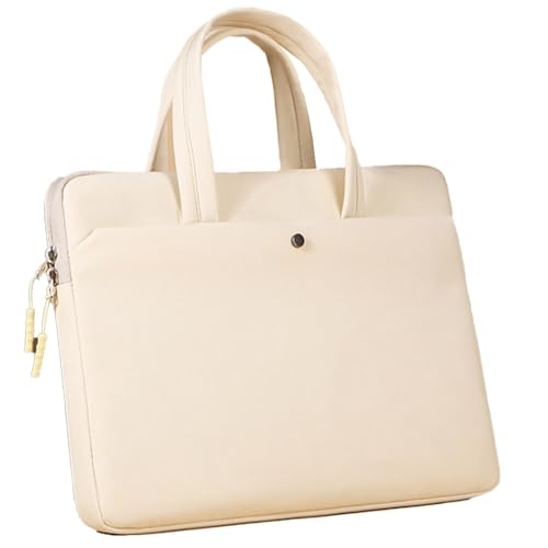 Tdkjfoutr Tablet-Tasche für 15-15,6 Tablet-Hülle, wasserdichte Laptop-Handtasche, Beige Tdkjfoutr Tablet-Tasche für 15-15,6 Tablet-Hülle, wasserdichte Laptop-Handtasche, Beige von Tdkjfoutr