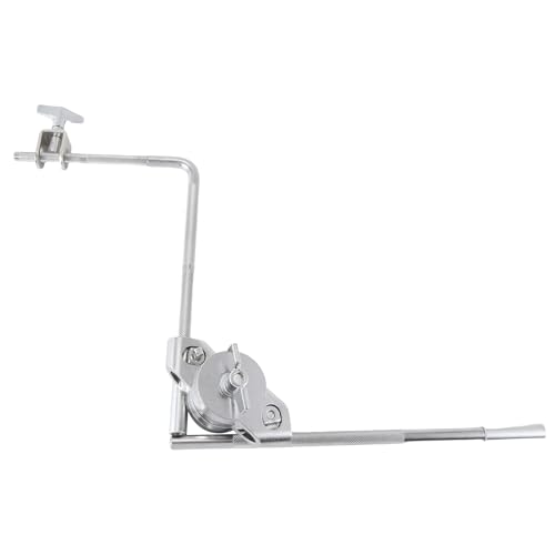 Tdkjfoutr Trommel-Becken-Arm, Verstellbar, Übungswerkzeug, Handglocke, Kuhglocke, Klemmhalter, Becken-Erweiterungshalter, Kuhglocken-Stil von Tdkjfoutr