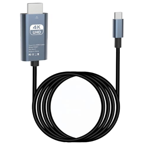 Tdkjfoutr Typ C auf -Kompatibles Projektionskabel -Kompatibles Kabel 4K 60HZ Kabeladapter HD-Konvertierungskabel für Laptop-Projektor Tdkjfoutr Typ C auf -Kompatibles Projektionskabel -Kompatibles Kabel 4K 60HZ Kabeladapter HD-Konvertierungskabel für Laptop-Projektor von Tdkjfoutr