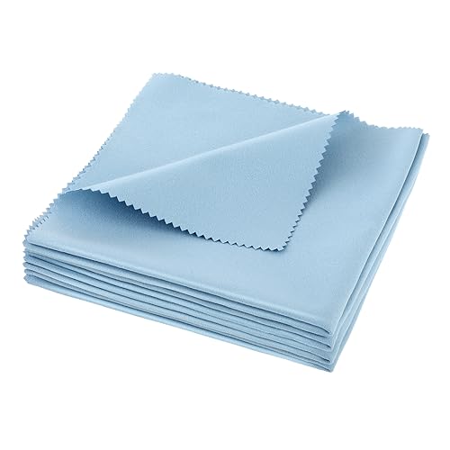 4 Stück Blau Poliertuch Für Querflöte, Silberputztuch, Cleaning Baumwolltuch, Flötenputzer Für Gitarre Violine Klavier Blechbläser Trompete Saxophon Querflöte Flöte Tin Whistle (Blau) 4 Stück Blau Poliertuch Für Querflöte, Silberputztuch, Cleaning Baumwolltuch, Flötenputzer Für Gitarre Violine Klavier Blechbläser Trompete Saxophon Querflöte Flöte Tin Whistle (Blau) von Teaaha