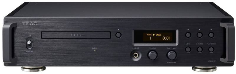 VRDS-701 CD-Spieler schwarz von Teac